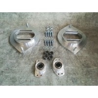 Развальные опоры под винтовые стойки "BBK" (VW Golf mk1, Jetta, Caddy mk1, Scirocco)
