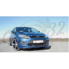 Юбка переднего бампера "Lord" (Ford Focus 2 rest.)