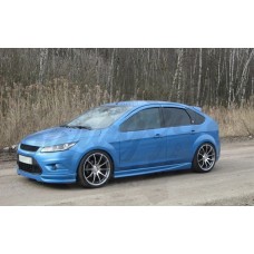 Юбка переднего бампера "Lord" (Ford Focus 2 rest.)