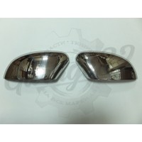 Накладки на зеркала из нержавеющей стали "G32" (Ford Focus 2)