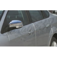 Накладки на зеркала из нержавеющей стали "G32" (Ford Focus 2)