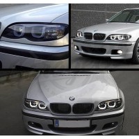  Комплект передних фар "Restyling" (BMW E46 rest.)