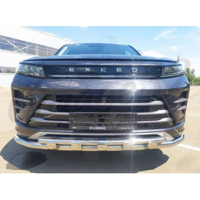 Защита переднего бампера "G32" (Chery Exeed LX 2022 -н.в)