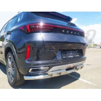 Защита заднего бампера "G32" (Chery Exeed LX 2022 -н.в)
