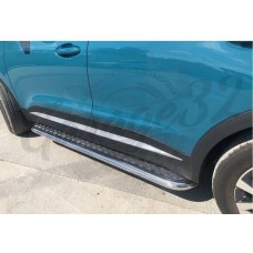 Комплект порогов "G32" (Chery Tiggo 7 Pro Max 2022 - н.в.)