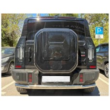 Защита заднего бампера двойная "G32" (Jetour T2)