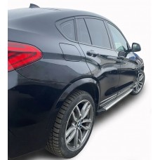 Комплект боковых порогов "M Performance" (BMW X4 F26 2014-2018/ BMW X3 F25 2010-2017)