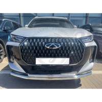 Защита переднего бампера vol.2 "G32" (Chery Tiggo 7L)