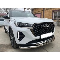 Защита переднего бампера vol.1 "G32" (Chery Tiggo 7 Pro Max 2022-2024)