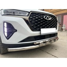 Защита переднего бампера vol.1 "G32" (Chery Tiggo 7 Pro Max 2022-2024)