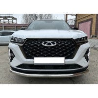 Защита переднего бампера vol.2 "G32" (Chery Tiggo 7 Pro Max 2022-2024)