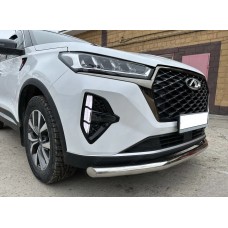 Защита переднего бампера vol.2 "G32" (Chery Tiggo 7 Pro Max 2022-2024)