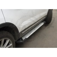 Комплект порогов "G32" (Chery Tiggo 7 Pro Max 2022 - н.в.)