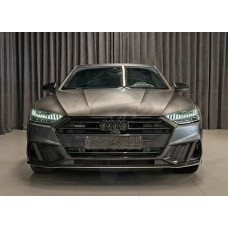 Передний сплиттер в стиле "MAXTON" (Audi A7 / S7)