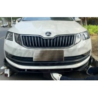 Передний сплиттер в стиле "MAXTON" (Skoda Octavia A7 рест.)
