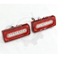 Комплект задних светодиодных фонарей "Red Crystal" (Mercedes-Benz G-Class W463 1990-2018)