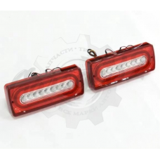 Комплект задних светодиодных фонарей "Red Crystal" (Mercedes-Benz G-Class W463 1990-2018)