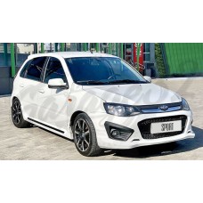 Накладки порогов "SPORT" (Лада Калина 2 2013-2018)