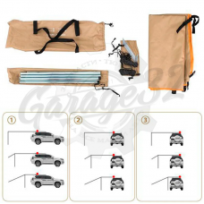Тент для авто универсальный 4400х2000 "Garage32"