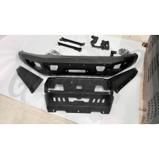 Передний силовой бампер из алюминия "Garage32" (Suzuki Jimny JB64, JB74 2019–2025)