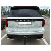 Комплект угловой защиты заднего бампер "Garage32" (Haval H5 2024 – н.в.)