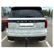 Комплект угловой защиты заднего бампер "Garage32" (Haval H5 2024 – н.в.)