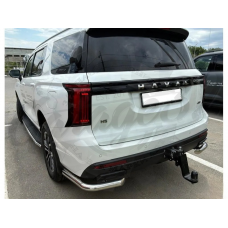 Комплект угловой защиты заднего бампер "Garage32" (Haval H5 2024 – н.в.)