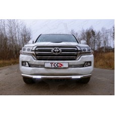 Защиты переднего бампера vol.1 "Garage32" (Toyota Land Cruiser 200 2015-2021)