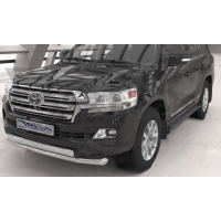 Защиты переднего бампера vol.5 "Garage32" (Toyota Land Cruiser 200 2015-2021)