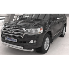 Защиты переднего бампера vol.5 "Garage32" (Toyota Land Cruiser 200 2015-2021)