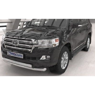Защиты переднего бампера vol.5 "Garage32" (Toyota Land Cruiser 200 2015-2021) Защиты переднего бампера vol.5 "Garage32" (Toyota Land Cruiser 200 2015-2021)