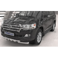 Защиты переднего бампера vol.6 "Garage32" (Toyota Land Cruiser 200 2015-2021)