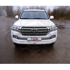 Защиты переднего бампера vol.10 "Garage32" (Toyota Land Cruiser 200 2015-2021)