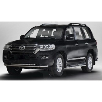 Защиты переднего бампера vol.13 "Garage32" (Toyota Land Cruiser 200 2015) Защиты переднего бампера vol.13 "Garage32" (Toyota Land Cruiser 200 2015)