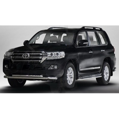 Защиты переднего бампера vol.14 "Garage32" (Toyota Land Cruiser 200 2015) Защиты переднего бампера vol.14 "Garage32" (Toyota Land Cruiser 200 2015)