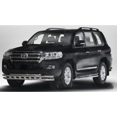 Защиты переднего бампера vol.15 "Garage32" (Toyota Land Cruiser 200 2015)