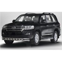 Защиты переднего бампера vol.18 "Garage32" (Toyota Land Cruiser 200 2015)
