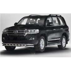 Защиты переднего бампера vol.18 "Garage32" (Toyota Land Cruiser 200 2015)