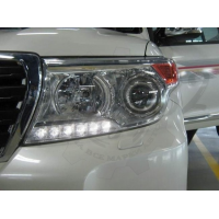 Передние фары "Restayling" (Toyota Land Cruiser 200 2015-2021)