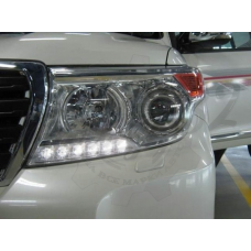 Передние фары "Restayling" (Toyota Land Cruiser 200 2015-2021)