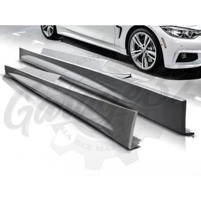 Накладки на пороги в стиле "M-Performance" (BMW 4 серии F32)