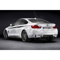 Задний диффузор "M-Performance" (BMW 4 серии F32 / F33 / F36)