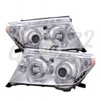 Передние фары "White Light" (Toyota Land Cruiser 200)
