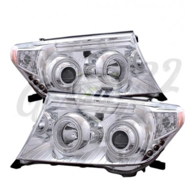 Передние фары "White Light" (Toyota Land Cruiser 200)