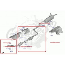  Выпускной коллектор 4-1 "StinGer" (Hyundai Solaris 2 1.6L)