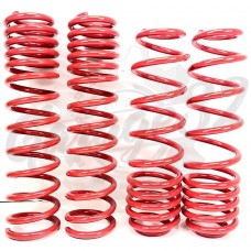 Пружины усиленные передние под лифт 4 дюйма "Red Line" (Jeep Wrangler JK 2007–2017)