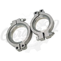 V-band хомут + фланцы для вестгейта 44 мм "Tial" 