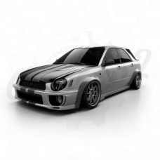 Расширения передних крыльев "Лупатик" (Subaru Impreza 2 GG 2000–2002)