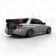 Расширения задних крыльев «Серпы» (Subaru Impreza WRX/STI II GD седан 2000–2007)