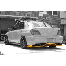 Задний диффузор бампера "LKIT" (Subaru Impreza WRX/STI II GD/GG 2000–2007)